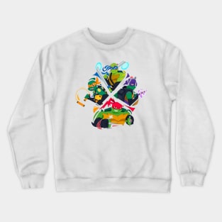 Very Shaped Turtle Teens Crewneck Sweatshirt